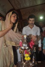 Priyanka Chopra visits Andheri Ka Raja in Mumbai on 10th Sept 2014